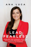 Lead Fearless Book 6” X 9” Paperback Book