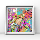 Popstar Landing Art by Ana Luca