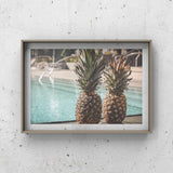 Pineapples At The Pool Art by Ana Luca