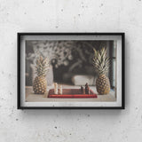 Pineapples Playing Mind Games Art by Ana Luca