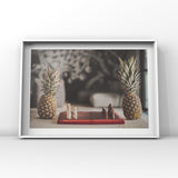 Pineapples Playing Mind Games Art by Ana Luca