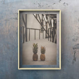 Pineapples Walking Art by Ana Luca