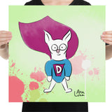 Little Dog With Big D Energy by Ana Luca