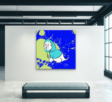 Chili Dog 48"X48" Limited Edition Framed Canvas Art (of 10)