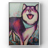 Bernie 18"X24" Original Acrylic Painting by Ana Luca