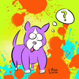 Who Dat Dog? 48"X48" Limited Edition Framed Canvas Art (of 10)