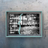 Alcohol Tower Art by Ana Luca