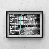 Alcohol Tower Art by Ana Luca