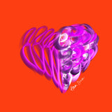 Crypto Love Drops Art by Ana Luca