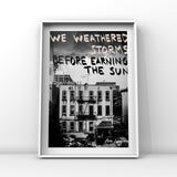 Brooklyn Storm Art by Ana Luca