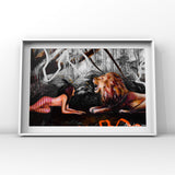 Catfight Art by Ana Luca