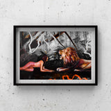 Catfight Art by Ana Luca