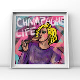 Champagne Life (Erika Jayne) Art by Ana Luca