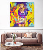 Come Get Your Spanx (Sara Blakely) Art by Ana Luca