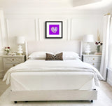 Diamond White (on Purple) 12"X12" Open Edition Print