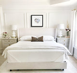 Diamond White (on White) 12"X12" Open Edition Print