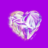 Crypto Love Drops Art by Ana Luca