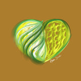 Crypto Love Drops Art by Ana Luca