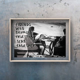 Friends Who Brunch Art by Ana Luca