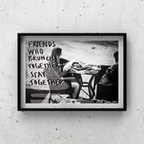 Friends Who Brunch Art by Ana Luca