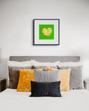 Gold (on Green) 12"X12" Open Edition Print