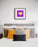 Gold (on Purple) 12"X12" Open Edition Print