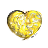 Crypto Love Drops Art by Ana Luca