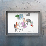 Making Breakfast Art by Ana Luca