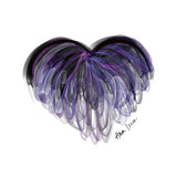 Crypto Love Drops Art by Ana Luca