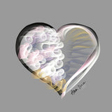 Crypto Love Drops Art by Ana Luca