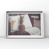 Pineapple Cocktail Art by Ana Luca