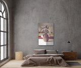 Pineapple Listening To Music Art by Ana Luca