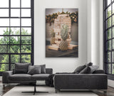 Pineapples Building Flirtation Art by Ana Luca