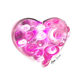 Crypto Love Drops Art by Ana Luca