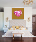 Pink Diamond Crypto Love Drops by Ana Luca