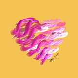 Crypto Love Drops Art by Ana Luca