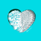 Platinum Crypto Love Drops by Ana Luca