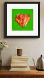 Ruby Red (on Green) 12"X12" Open Edition Print