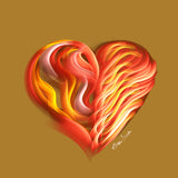 Ruby Red Crypto Love Drops by Ana Luca