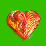 Crypto Love Drops Art by Ana Luca