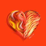 Crypto Love Drops Art by Ana Luca