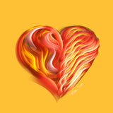 Crypto Love Drops Art by Ana Luca