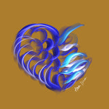 Crypto Love Drops Art by Ana Luca