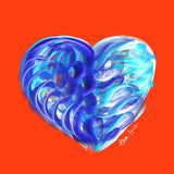 Crypto Love Drops Art by Ana Luca