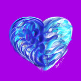 Crypto Love Drops Art by Ana Luca