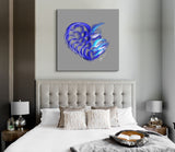 Sapphire Blue Crypto Love Drops by Ana Luca