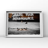Share Your Abundance Art by Ana Luca