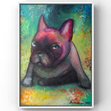 Daisy Dog Portrait by Ana Luca