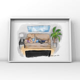 Getting Cozy Art by Ana Luca