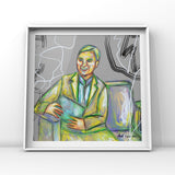 Talk To Me (Ellen DeGeneres) Art by Ana Luca